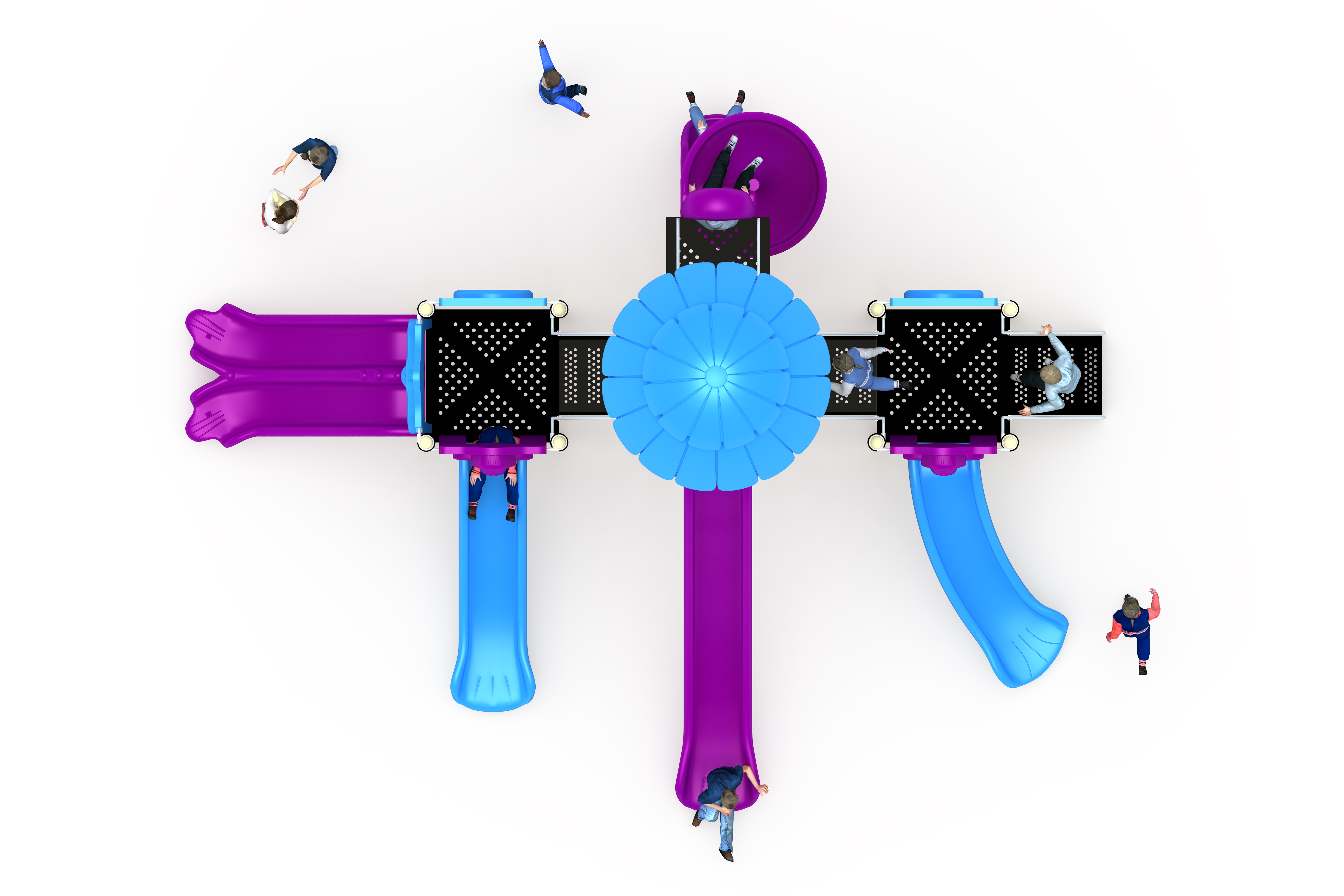 Klasik Seri Oyun Grubu B-PRK-01 PRK-04 | Metal Oyun Grupları | Erse Kent Mobilyaları